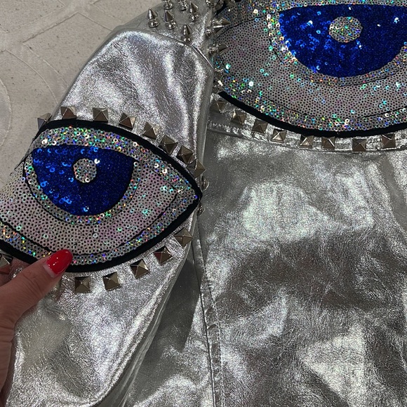 🪬Metallic Jacket🪬 - Picture 4 of 5